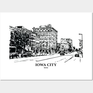 Iowa City - Iowa Posters and Art